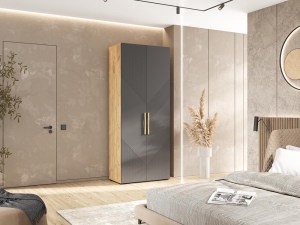 Ирис Шкаф 2-х створчатый 900 (Миф)